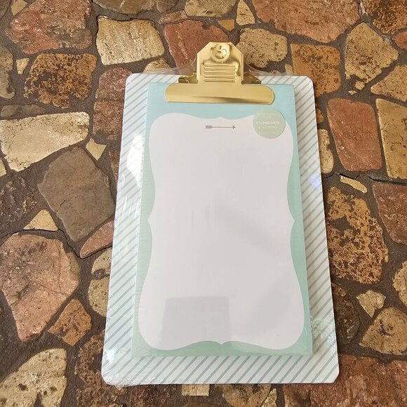 New Graphique De France Clipboard & Notepad With 80 Perforated Sheets 6" - Picture 1 of 5